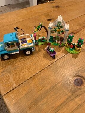 LEGO Blue and White Garden Adventure Truck Playset - Kids Toys